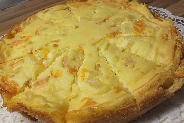 Quick Tangerine Sour Cream Cake