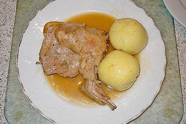 Rabbit in White Wine