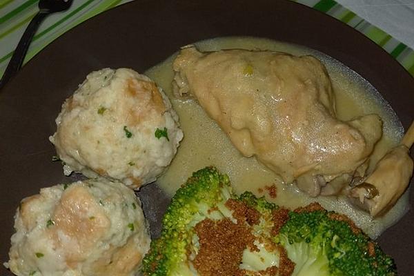 Rabbit Legs with Mustard and Thyme