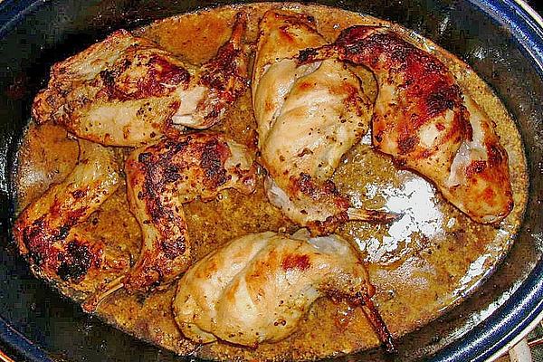 Rabbit with Mustard Sauce