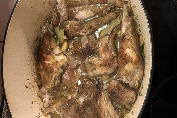 Rabbit with Onions