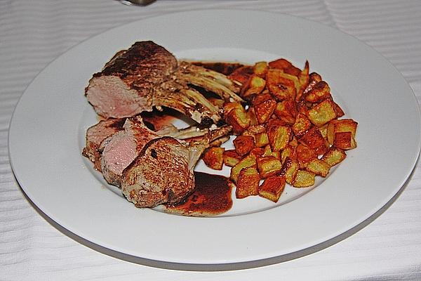Rack Of Lamb with Rosemary Potatoes