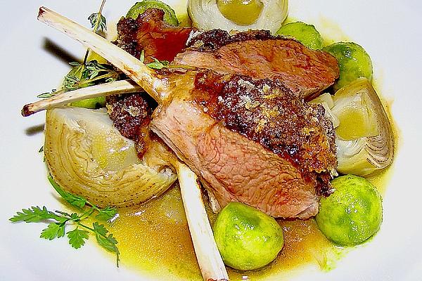 Rack Of Lamb with Sage Crust