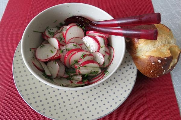 Radish Salad with Chives