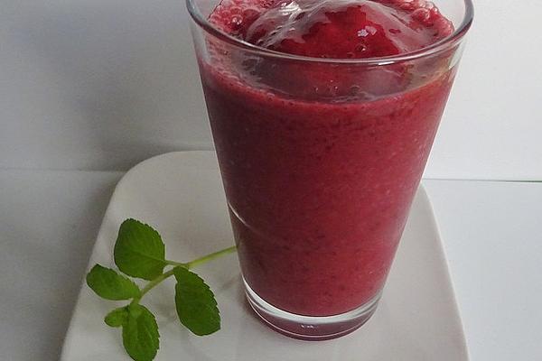 Raspberry and Oat Shake