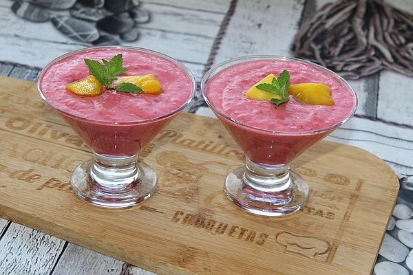 Raspberry and Orange Curd Dessert