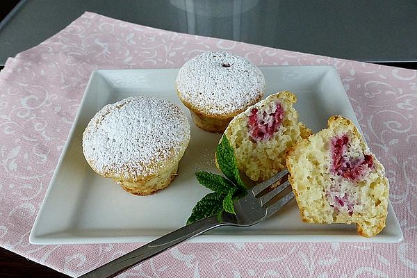 Raspberry Buttermilk Muffins
