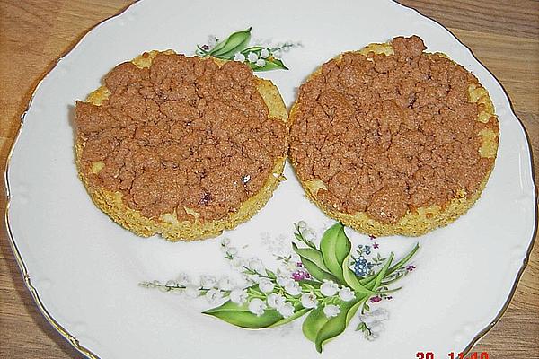 Raspberry – Chocolate – Streusel – Tartlets