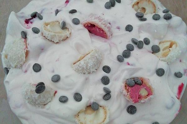 Raspberry Raffaello Cream