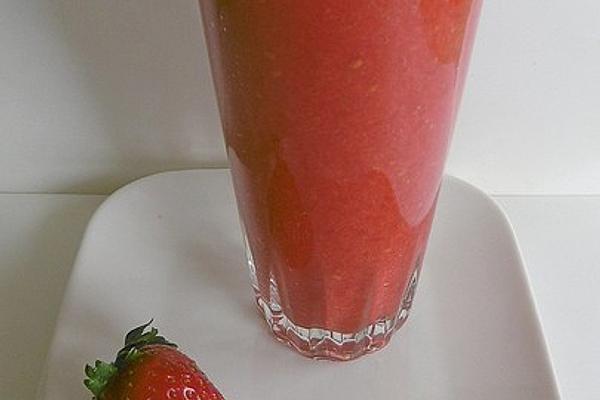 Raspberry Shake with Strawberries