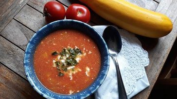 Ratatouille with Sheep Cheese