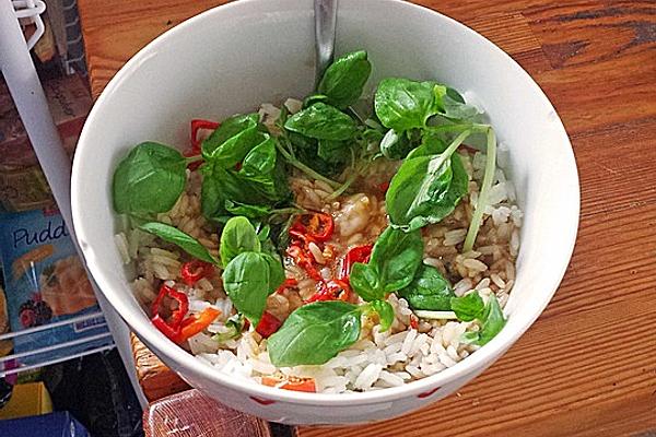 Raw Eggs on Rice