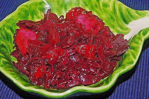 Red Cabbage with Red Wine