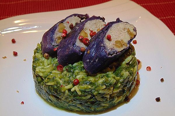 Red Cabbage Wraps from Oven