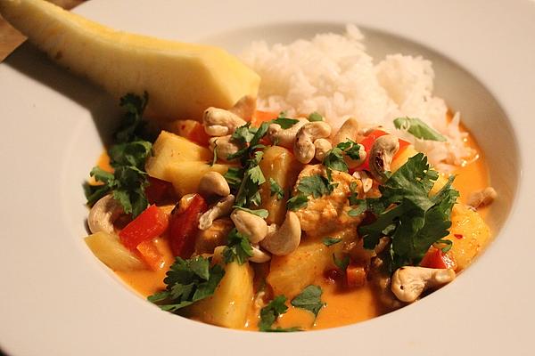 Red Curry with Pineapple