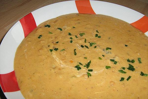 Red Lentil Cream Soup