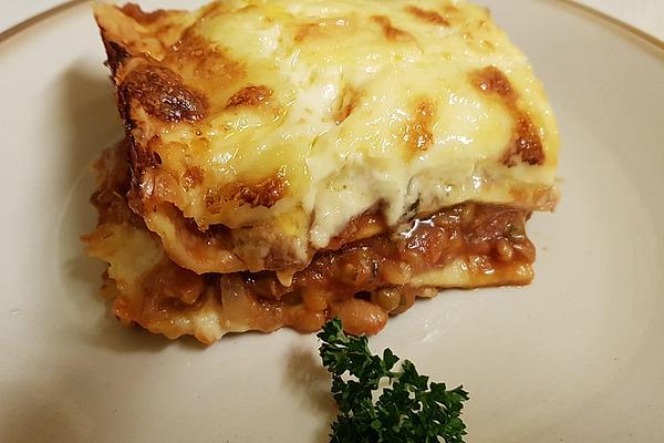 Red Lentil Lasagna