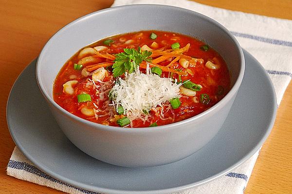 Red Lentil Noodle Soup
