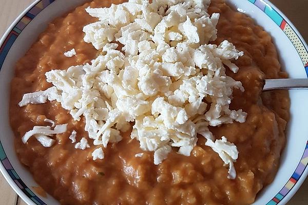 Red Lentils with Curry and Coconut