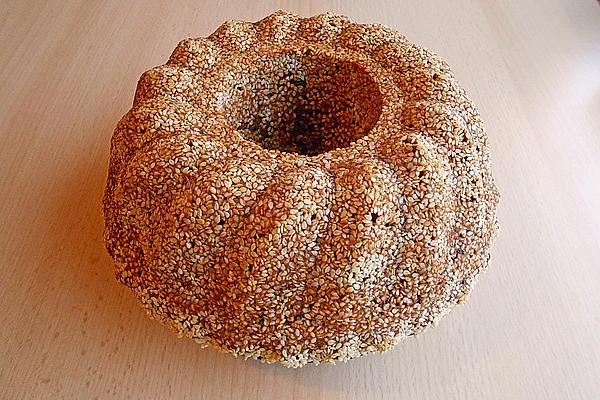 Red Wine – Sesame Cake
