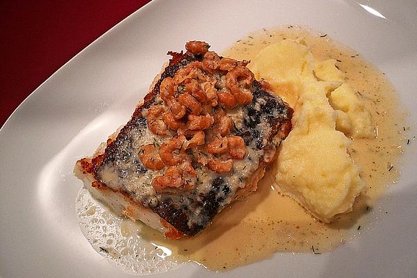 Redfish Fillet in Crab – Cream – Sauce