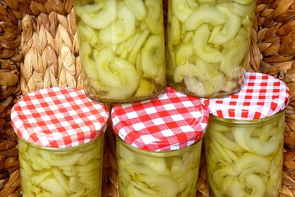 Regina`s Cucumbers in Jar