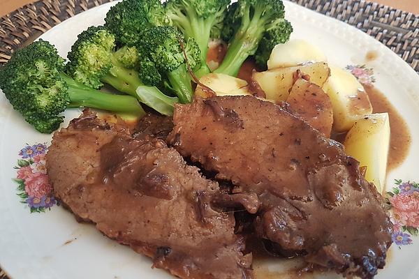 Rhenish Sauerbraten À La Chrissi