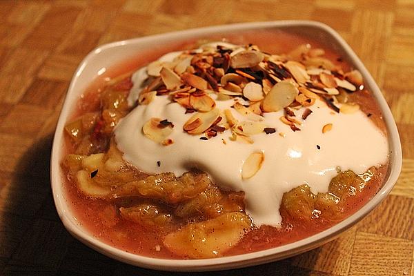 Rhubarb – Banana – Compote