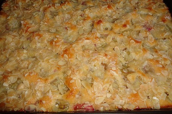 Rhubarb – Buttermilk Cake