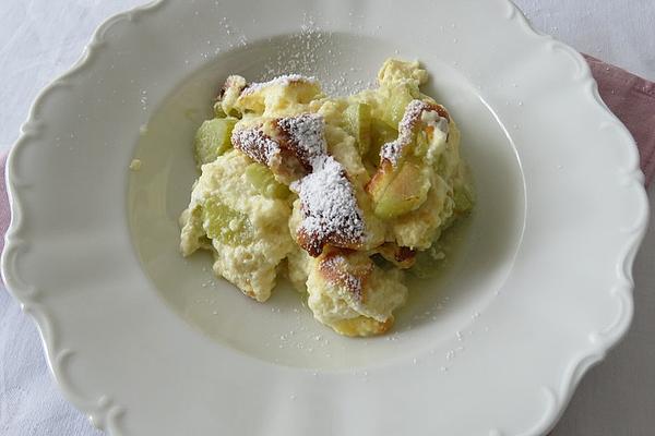 Rhubarb Casserole with Semolina