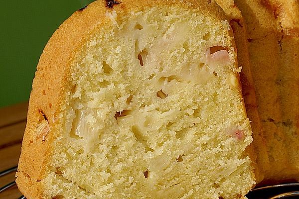 Rhubarb – Chocolate – Cup Cake