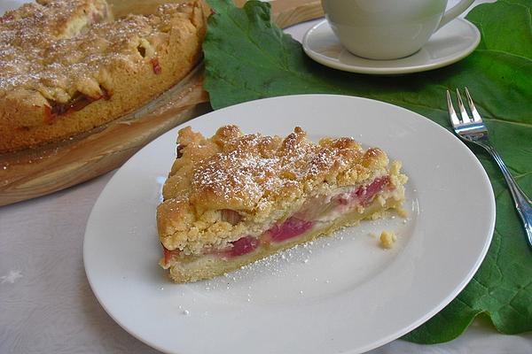 Rhubarb – Crumb Cake