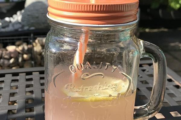 Rhubarb Iced Tea