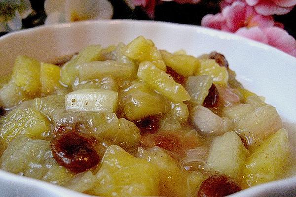 Rhubarb Pineapple Compote