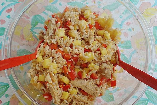 Rice – Pineapple – Salad