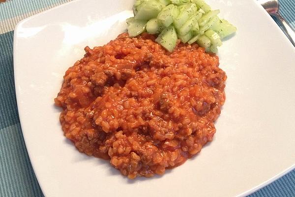 Rice Ragout `Sardinian Style`