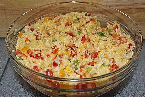 Rice Salad with Pineapple