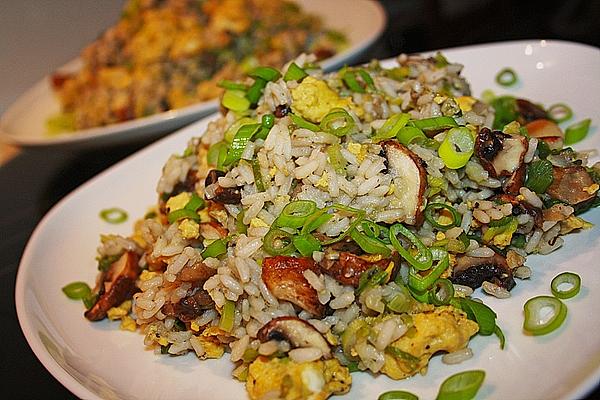Rice with Onions and Mushrooms