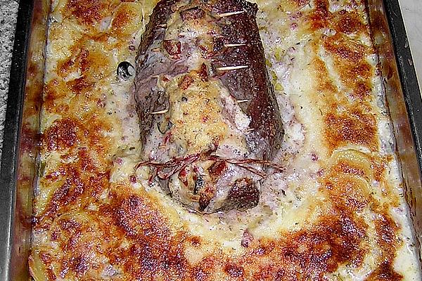 Rinderhuft – Schuh Auf Gratin Alla Italiamann