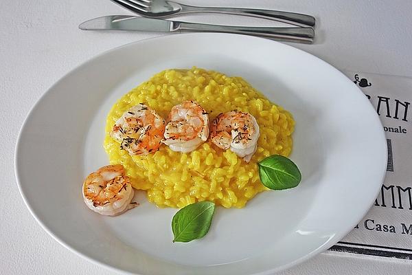 Risotto with Prawns and Saffron
