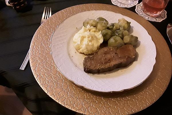 Roast Beef with Herb and Mustard Crust