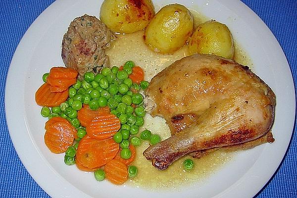 Roast Chicken, Stuffed
