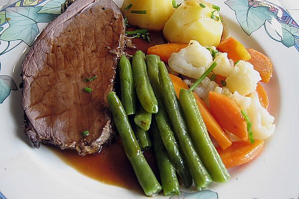 Roast Fallow Deer in Salt Crust
