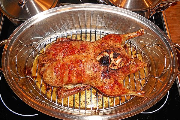 Roast Goose Great-grandma`s Style
