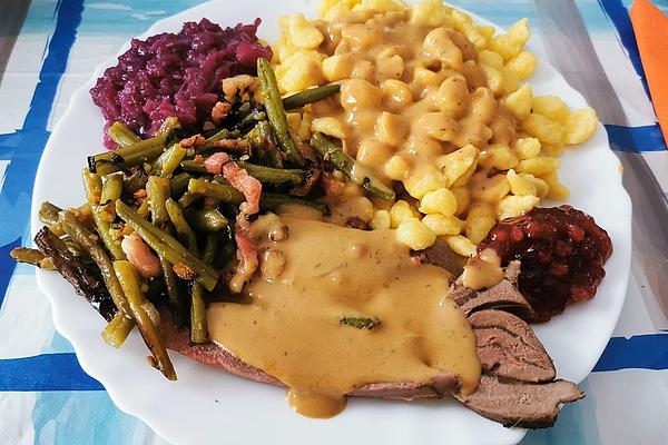 Roast Leg Of Venison