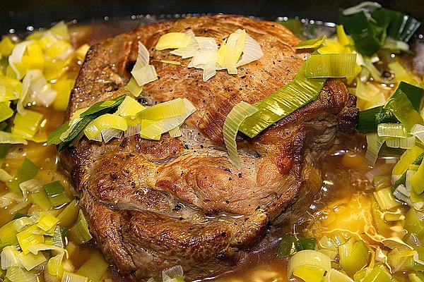 Roast Pork in Spicy Beer Sauce