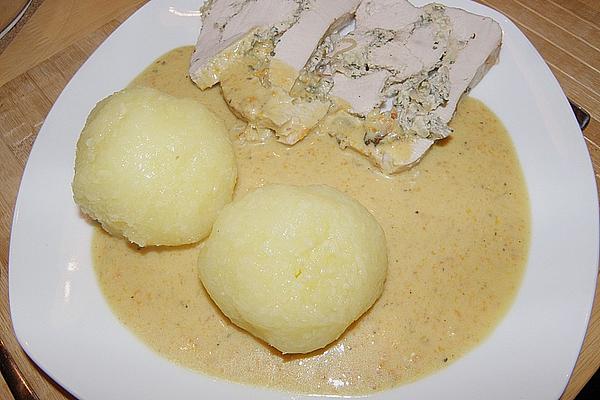 Roast Turkey with Cream Cheese Filling