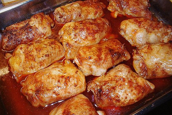 Roasted Chicken Legs Paprika Art