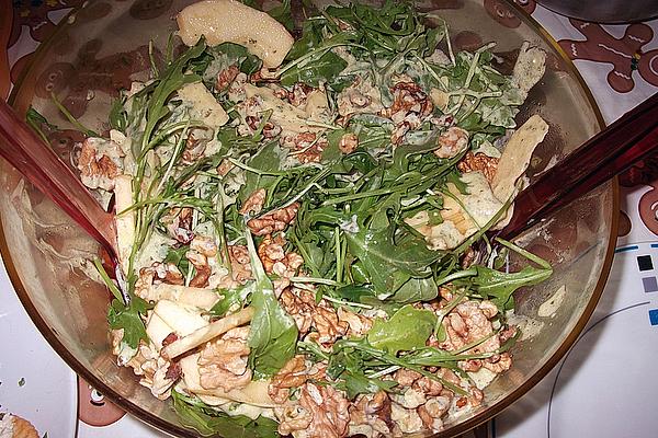 Rocket-Celery Salad with Walnuts