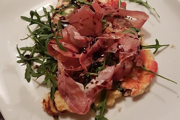 Rocket Parma Cauliflower Pizza